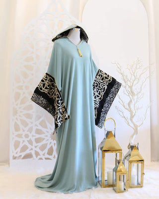 Arabian Nights Hand-Embroidered Closed Abaya